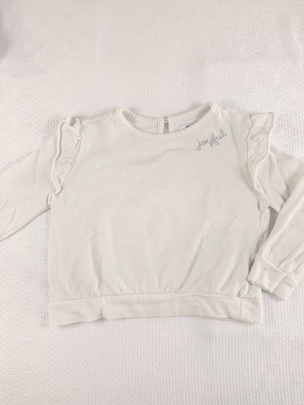 OLD NAVY Christmas Ruffle Top | 3T